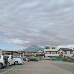冬/風景 富士山からの雲が立ち広がってる感。
冬の…(1枚目)