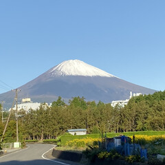 「ようやく、富士山初雪降りました🗻
昨年よ…」(1枚目)