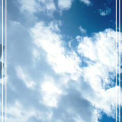 雲が好き/雲の写真/空の色/空を見上げる/空が綺麗 きょうの空🈳☁☁☁(1枚目)
