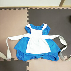 赤ちゃんグッズ/ベビー服/ふしぎの国のアリス/ハロウィンコスチューム/ハロウィン仮装/ハンドメイド/... ハロウィンが近いので、娘の合うサイズでか…