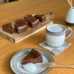 バレンタインスイーツ/スイーツ作り/お菓子作り/手づくりスイーツ/ガトーショコラ/器のある暮らし/... ガトーショコラを作りました♪
マグカッ…