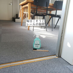 無印良品/隙間ブラシ/ウタマロクリーナー/お片付け/レールの掃除/拭き掃除/... こんばんは🌃
.
.
今日のこそうじは、…