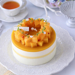 ムースケーキ/mango/マンゴームース/マンゴー/LIMIAスイーツ愛好会/sweets/... 🥭マンゴームースケーキ

冷凍マンゴーを…(3枚目)