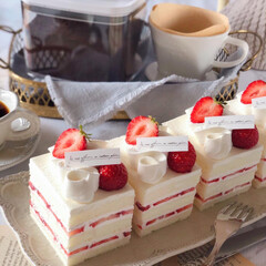 White/STRAWBERRY/cake/Cafe/sweets/ホワイト/... 🍓ホワイトショートケーキ

ふわふわなホ…(2枚目)