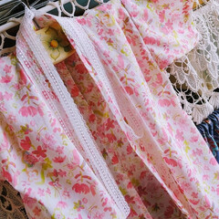 ハンドメイド/暮らし/お家でもオシャレ ♡甚平
♡ハンドメイド
ついにミシンが…
