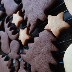 アイシングクッキー/クリスマスクッキー/手作りクッキー/手作り/クリスマス/おうち時間/... 少し大きめのクッキーを焼いて
アイシング…(2枚目)