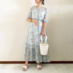 ワンピース/キレイめカジュアル/ママファッション/夏コーデ/おしゃれ 𓃟ﻌﻌﻌ❤︎𓃟ﻌﻌﻌ❤︎
*
#ootd…
