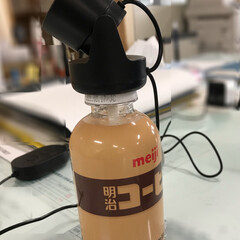加湿器/机/ロフト/ハンドメイド コーヒー牛乳のペットボトルで使っていた加…(1枚目)