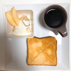 ZEROJAPAN カフェマグ スモール CFZ-01 OOG・ウーロンティー | ZERO JAPAN(皿)を使ったクチコミ「朝ごはんの記録

超シンプル。
でも好き…」(1枚目)