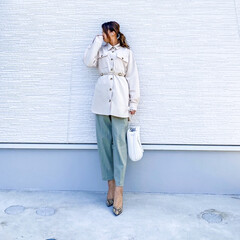 プチプラコーデ/パイソン柄パンプス/プリーツバッグ/MUMUコラボ/ママコーデ/春コーデ/... いつかのコーデ♡
tops,bag▶︎…
