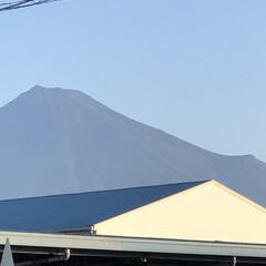 「おはようございます☀

今朝の富士山🗻
…」(1枚目)