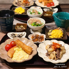 おうちごはん/リメイク料理/わたしのごはん/お節リメイク/お正月2020/フォロー大歓迎 《昨日の夕飯》
✴︎サーモンのムニエル
…
