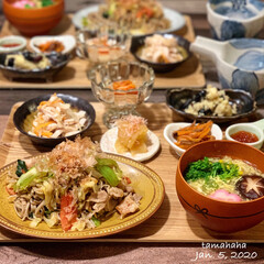 リメイク料理/お節リメイク/おせち料理/わたしのごはん/おうちごはん/お正月2020/...
《昨日の夕飯》
✴︎日本蕎麦で焼きそば…