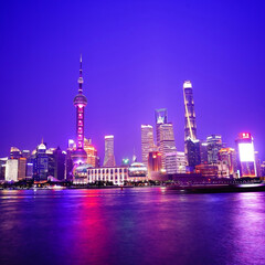 上海/外灘/中国/出張/夜景/おでかけワンショット 上海出張の日に外灘で夜景を撮りました♪(1枚目)