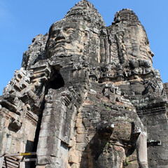 カンボジア/世界遺産/アンコールトム/はじめてフォト投稿 カンボジア　アンコールトムの石像(1枚目)