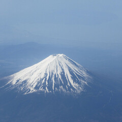 空撮/富士山/おでかけワンショット 空撮富士山(1枚目)
