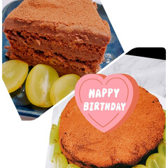 誕生日ケーキ/リクエスト/お祝い/デザート/スイーツ作り/手作り/... 娘の誕生日🎵
リクエストに答えてチョコケ…(1枚目)