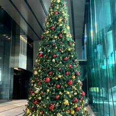 クリスマスツリー/クリスマス2019/リミアの冬暮らし/おでかけ/おすすめアイテム/暮らし/... 新宿セントラルパークタワービルの中。
大…(1枚目)