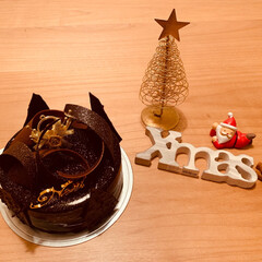 チョコレートケーキ大好き/我が家のテーブル 去年のクリスマス
大好きなチョコレートケ…(1枚目)