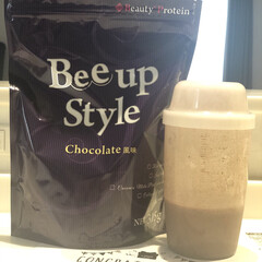 Bee up Style Chocolate風味 | Bee up Style(ソイプロテイン)を使ったクチコミ「【PR】LIMIA様よりモニター当選
…」