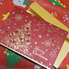 ありがとう/可愛い/クリスマスカード/サンタさん/クリスマスプレゼント/Xmas サンタさんが来てくれた〜🎁🎅💕💕

X&#39;…(3枚目)
