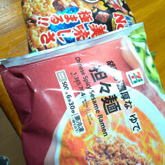 晩ご飯/冷凍食品/タンタン麺/セブンイレブン/寒気/冷蔵庫 昨夜から、なんだか寒い~💦
昨日は 4…