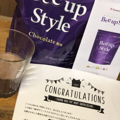 Bee up Style Chocolate風味 | Bee up Style(ソイプロテイン)を使ったクチコミ「神様からのメッセージ✨✨✨
美しく痩せな…」