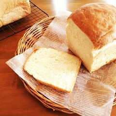 食パン/パン/小麦粉 パンを焼こう、と思い捏ねをホームベーカリ…