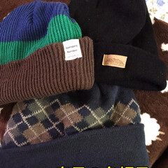 冬帽子/冬支度 冬支度の帽子
耳が冷たくならない帽子があ…(2枚目)