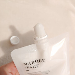 MARQUE-PAGE マルクパージュ クレンジング・洗顔・美容保湿ゲル ３セット | MARQUE-PAGE(スキンケアトライアルセット)を使ったクチコミ「不必要な刺激を与えず、“落とすケア“
を…」(6枚目)