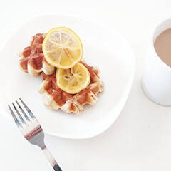 ブレンディ スティック カフェオレ カロリーハーフ100本 | 味の素AGF(缶コーヒー、コーヒー飲料)を使ったクチコミ「おはようございます
今日の朝ごはんは
は…」(1枚目)